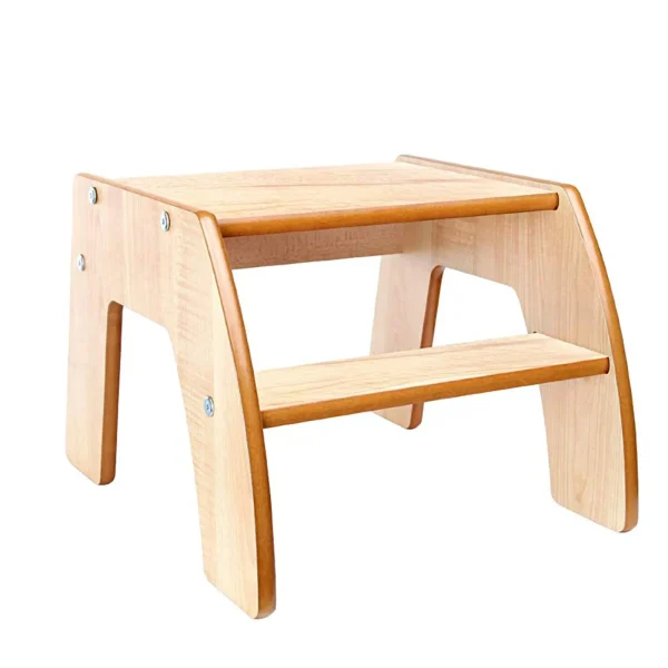 Enfant Little Helper Marchepieds | Marchepieds | Escabeau en bois Funstep | naturel