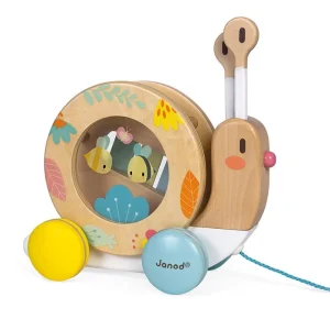 Enfant Little Helper Jouets En Bois & Jouets Éducatifs | Jouets D'intérieur | Jouets D'Activités Et Éducatifs | Escargot À Tirer | Comprendre La Musique