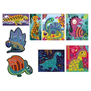 Enfant Little Helper Jouets En Bois & Jouets Éducatifs | Jouets D'intérieur | Jouets Préscolaires | Mosaïques Dinosaures | Jeu Créatif