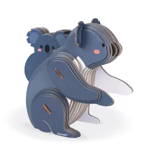 Enfant Little Helper Jouets En Bois & Jouets Éducatifs | Jouets D'intérieur | Jouets préscolaires | Puzzle 3D Koala WWF | Puzzles et jeux