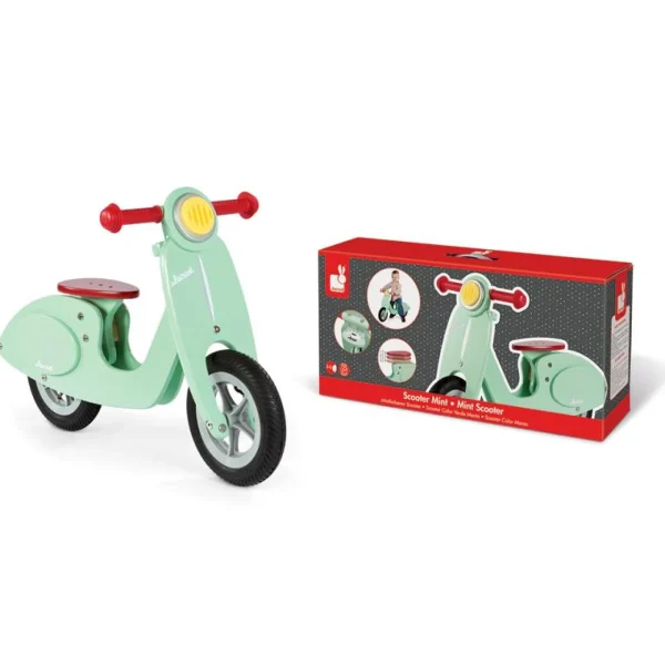 Enfant Little Helper Draisiennes & Trottinettes Pour Enfants & Vélos Pour Enfants | Jouets En Bois & Jouets Éducatifs | Rockers, Porteurs Et Vélos | Scooter Menthe | Vélos