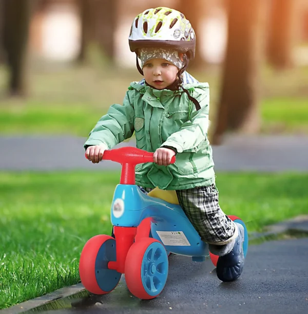 Enfant Little Helper Jouets À Enfourcher | Draisiennes & Trottinettes Pour Enfants & Vélos Pour Enfants | Tricycle 4 roues 2 en 1 pour enfants | Vélo d'équilibre | Rangement | 18-36 mois